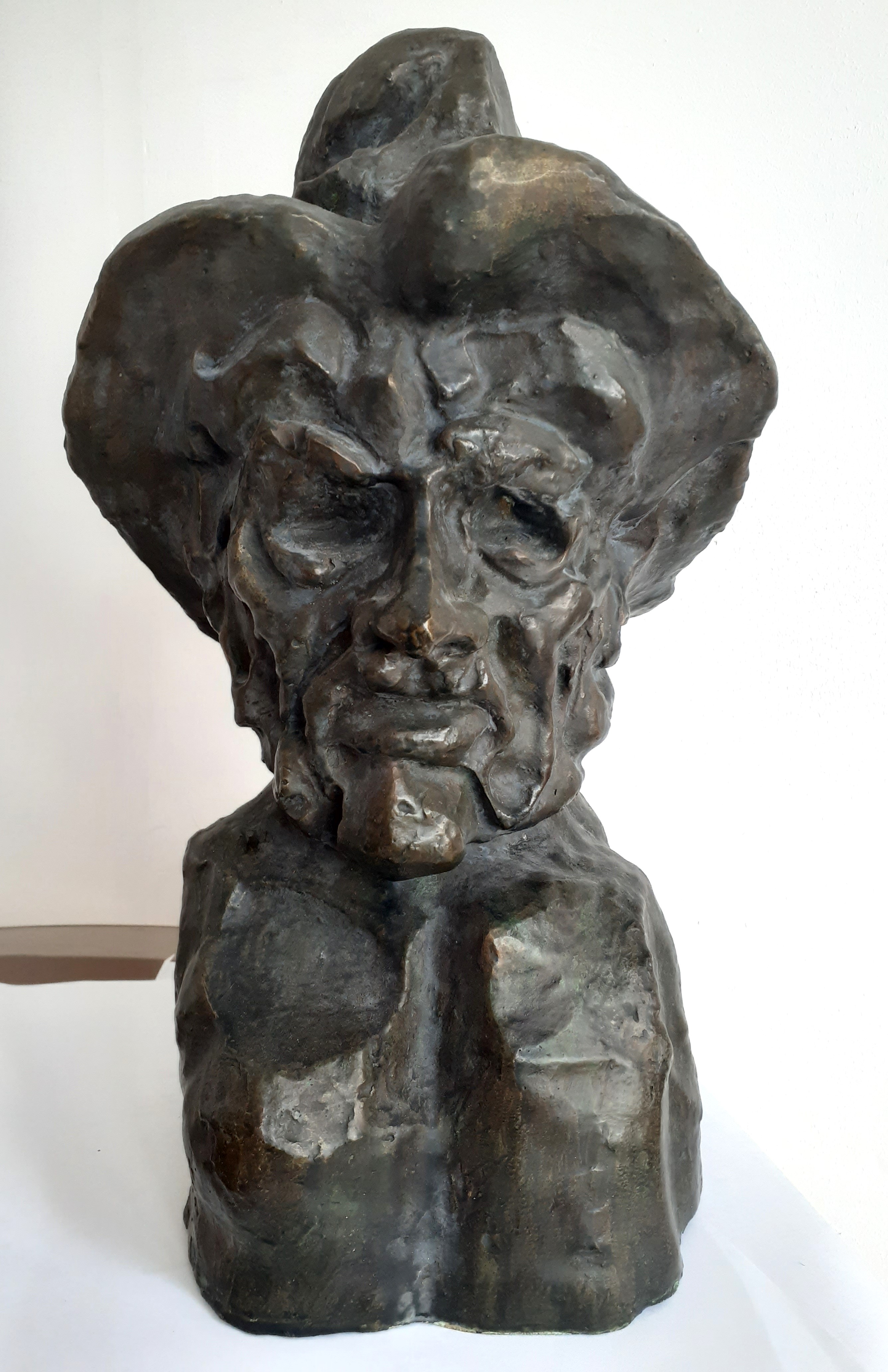 Cubist Head: Bronze, 1982