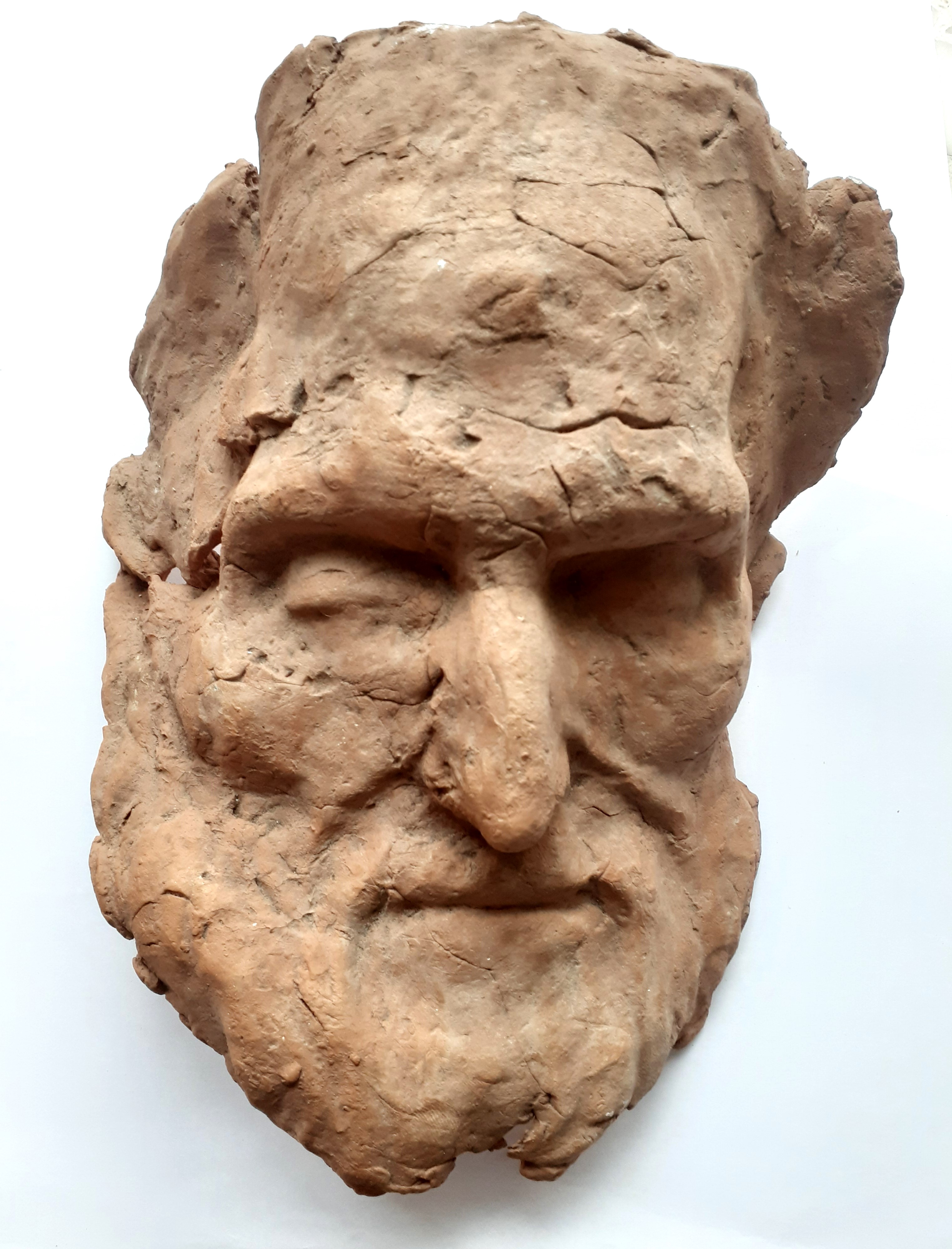 Meditative Head II: Terracotta, 1982