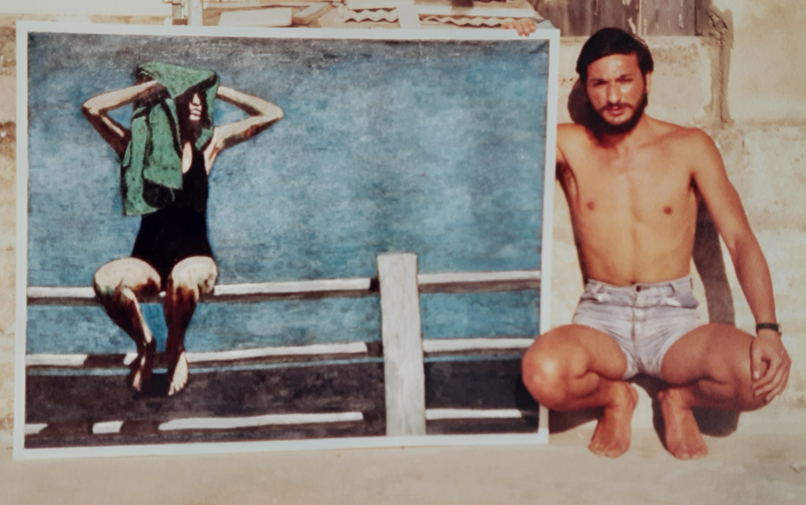 Summer: Oil on Canvas, signed, 1985